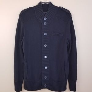 Guess Black Cardigan, sz L